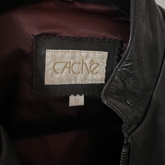 Cache Leather Jacket - Picture 2 of 3